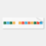 Green Chemistry  Bumper Stickers
