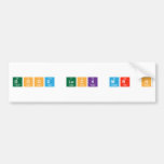 good luck mr h  Bumper Stickers