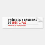 PaÑuelos y Banderas DE  Bumper Stickers