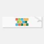 Falcons
 love
 Science  Bumper Stickers