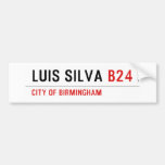 Luis Silva  Bumper Stickers