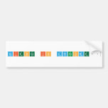 Science is Awesome!!  Bumper Stickers