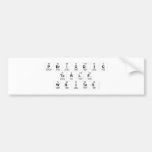 Periodic
 Table
 Writer  Bumper Stickers