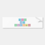 laney
 gace
 williams  Bumper Stickers