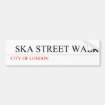   SKA STREET WALK  Bumper Stickers