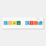 Angela maria  Bumper Stickers