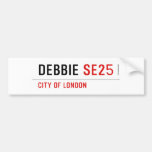 DEBBIE  Bumper Stickers