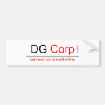 DG  Bumper Stickers