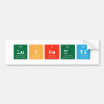 LUCHETTI  Bumper Stickers