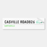 casville road826  Bumper Stickers