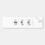 nerd  Bumper Stickers