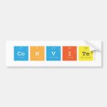 convite  Bumper Stickers