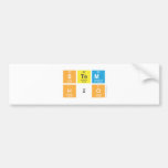 STEM
 H2O  Bumper Stickers