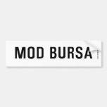 MOD BURSA  Bumper Stickers