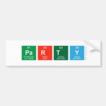 Party  Bumper Stickers