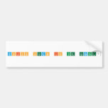 Which ocean is the largest?  Bumper Stickers