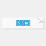 ANI  Bumper Stickers