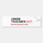 London Tradesmen  Bumper Stickers