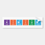 Kimium  Bumper Stickers