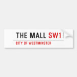 THE MALL  Bumper Stickers