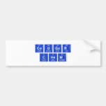 Cougar 
 Chem  Bumper Stickers