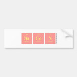 BaCon  Bumper Stickers