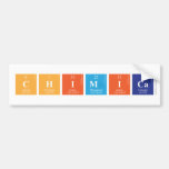 CHIMICA  Bumper Stickers