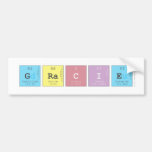 Gracie  Bumper Stickers