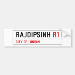 RAJDIPSINH  Bumper Stickers