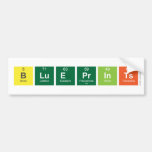Blueprints  Bumper Stickers