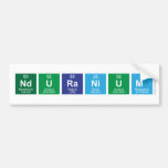 Nduranium  Bumper Stickers