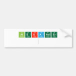 Alexander
   Bumper Stickers