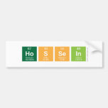 Hossein  Bumper Stickers