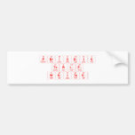Periodic
 Table
 Writer  Bumper Stickers