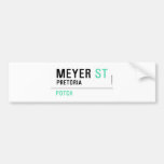 Meyer  Bumper Stickers