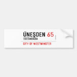 Üneşden  Bumper Stickers