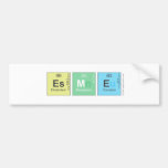 Esme  Bumper Stickers