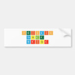 Periodic
 Table
 Writer  Bumper Stickers