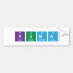 kuma  Bumper Stickers