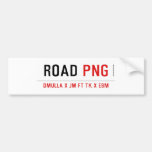 ROAD  Bumper Stickers