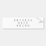 Periodic
 Table
 Writer  Bumper Stickers