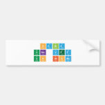 HABIA 
 UNA VEZ
 UN ATOMO  Bumper Stickers