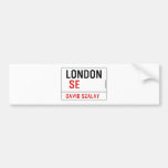 LONDON   Bumper Stickers