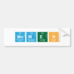 Momen  Bumper Stickers