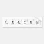 tuayon  Bumper Stickers