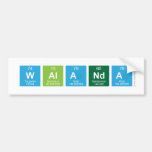 WALANDA  Bumper Stickers
