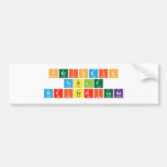 Periodic
 Table
 WriterILaNa  Bumper Stickers