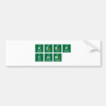 Keep
 c|alm  Bumper Stickers
