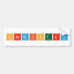 Chemistry  Bumper Stickers