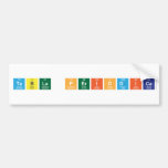 Tabla Periodica  Bumper Stickers
